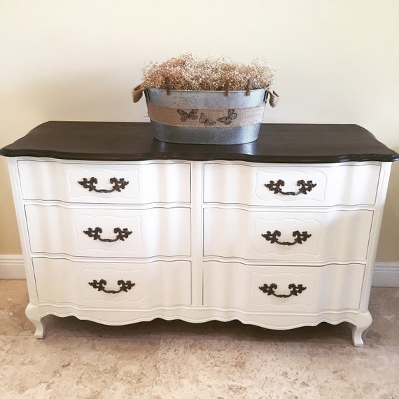 SOLD for CUSTOM ORDER french Farmhouse dresser by VintageRoseHome