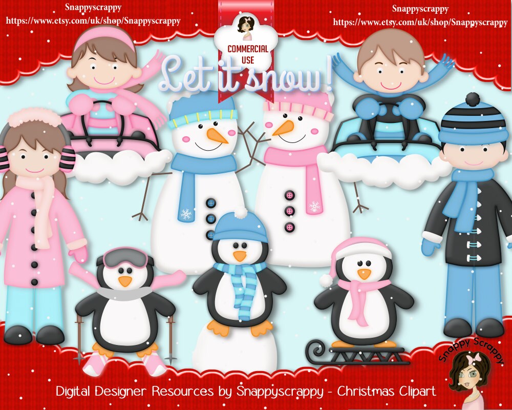 Christmas Scrap Kits, Digital Scrapbooking, Digital 