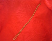 Vintage Small Bead (METAL) Gold-Tone 24" long NECKLACE