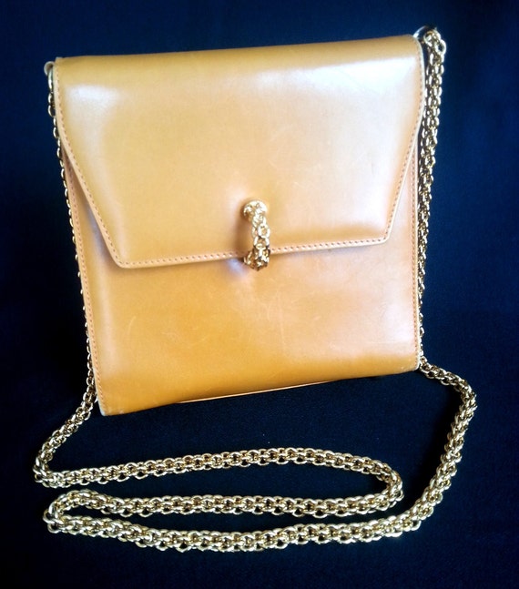 Vintage Authentic Paloma Picasso Genuine Leather Shoulder