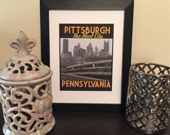 Pittsburgh City Print