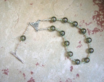 Euterpe Pocket Prayer Beads: Greek Muse of Music and Song