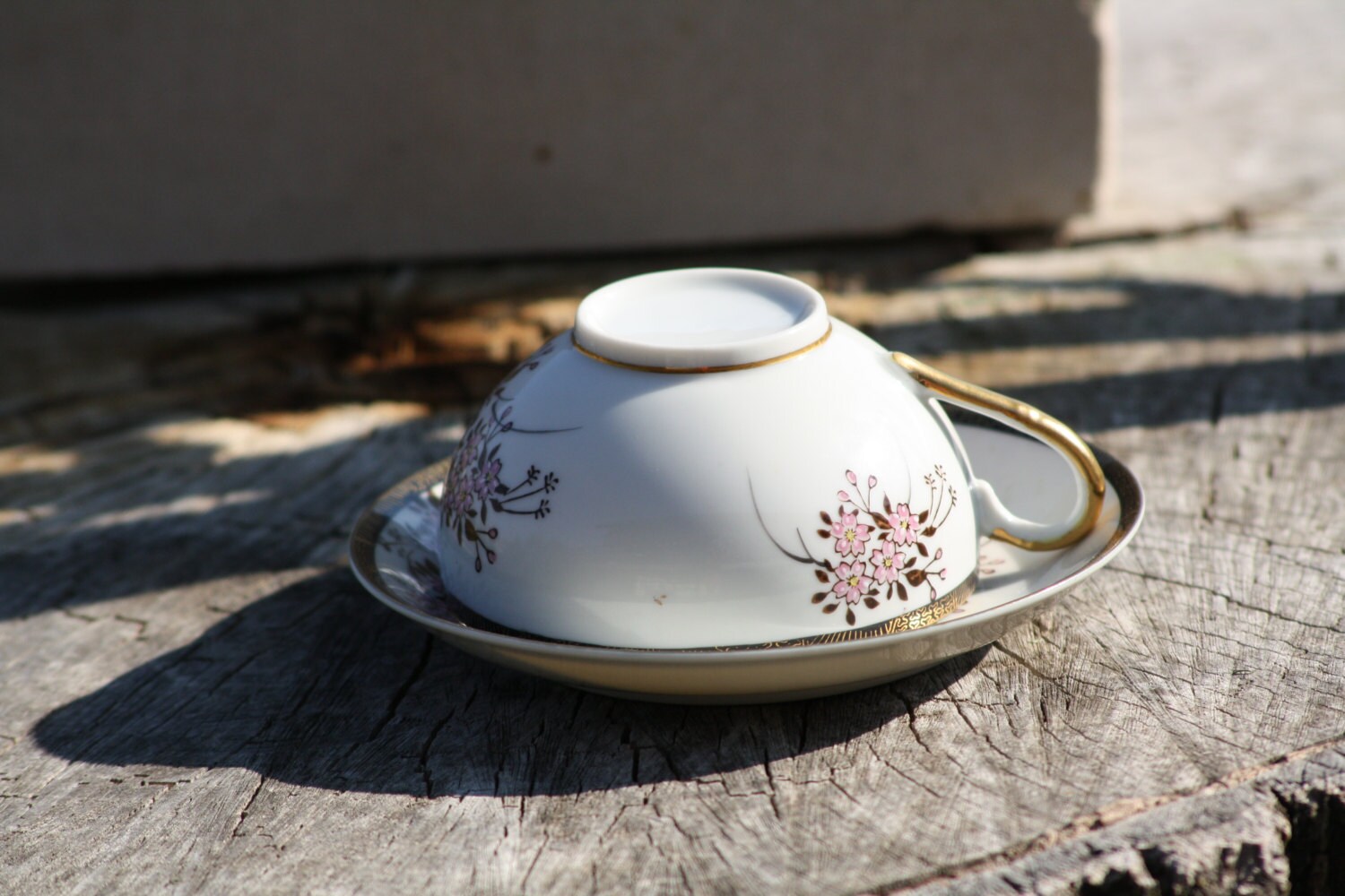 Geisha Porcelain, Geisha Tea Set, Lithophane Tea Set 