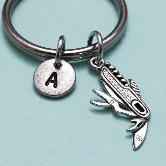 Swiss Army knife keychain Swiss Army knife charm boyscout Swiss Army knife keychain Swiss Army knife charm boyscout