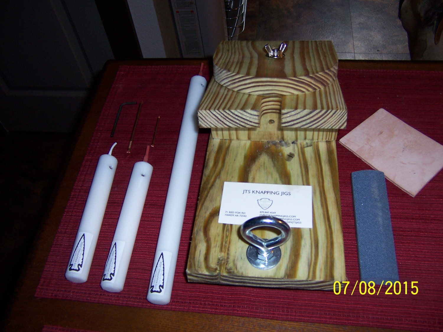 Deluxe Flint Knapping Jig Kit