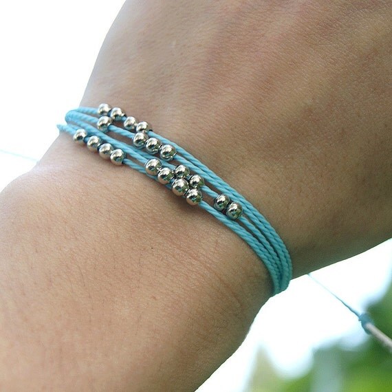 friendship bracelets strings beads Unisex string bracelet