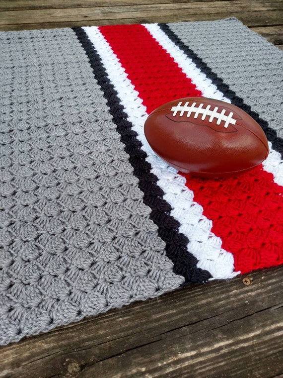 Ohio State Crochet Blanket Ohio State Afghan Ohio State