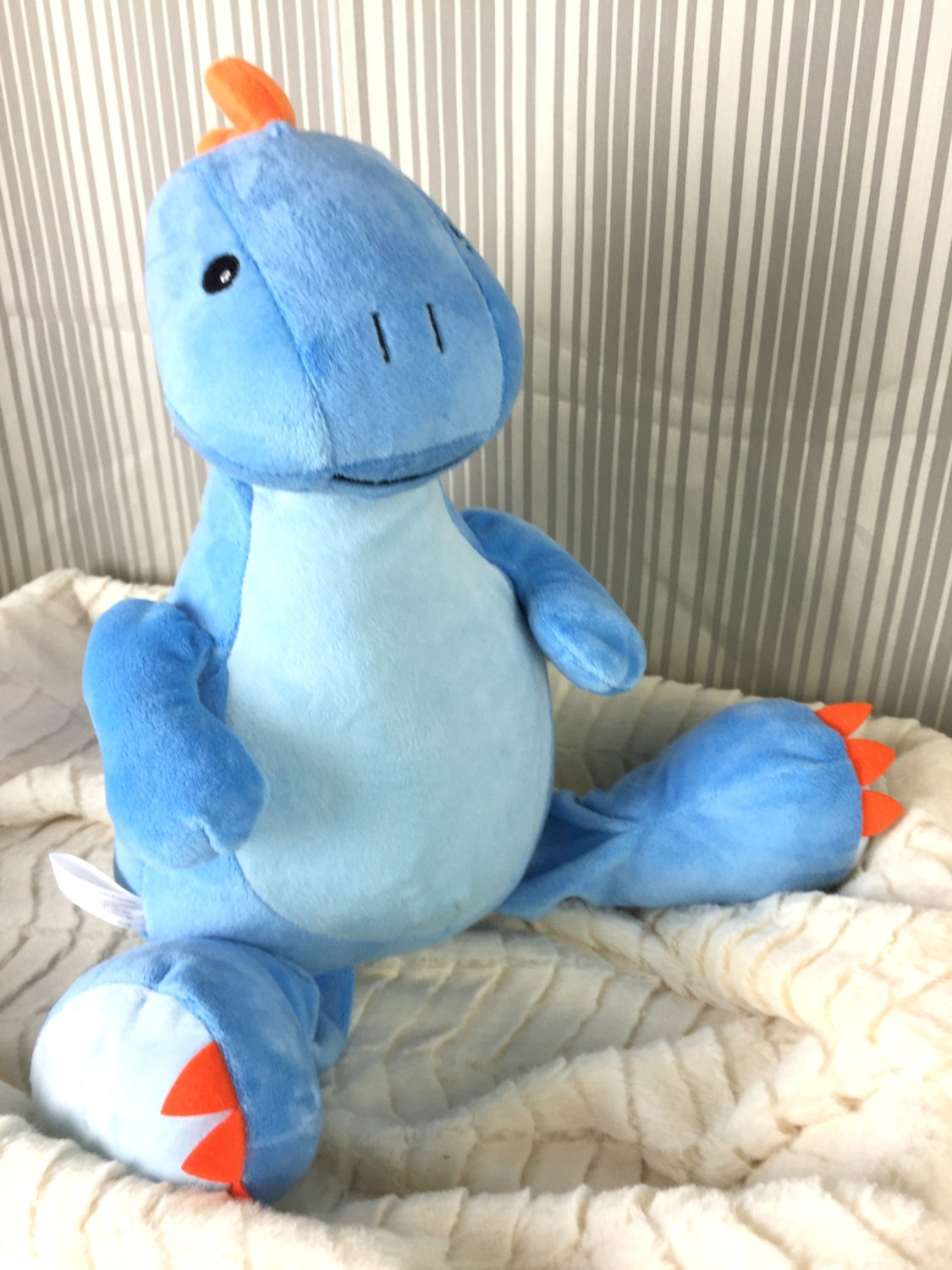 personalized stuffed dinosaur