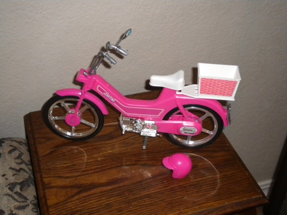 barbie moped and puppy