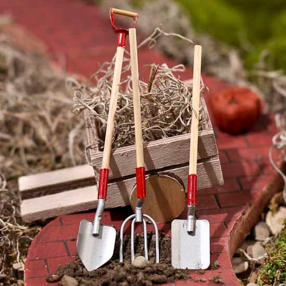 Fairy Garden Tools Miniature Garden Tools Dollhouse Tools