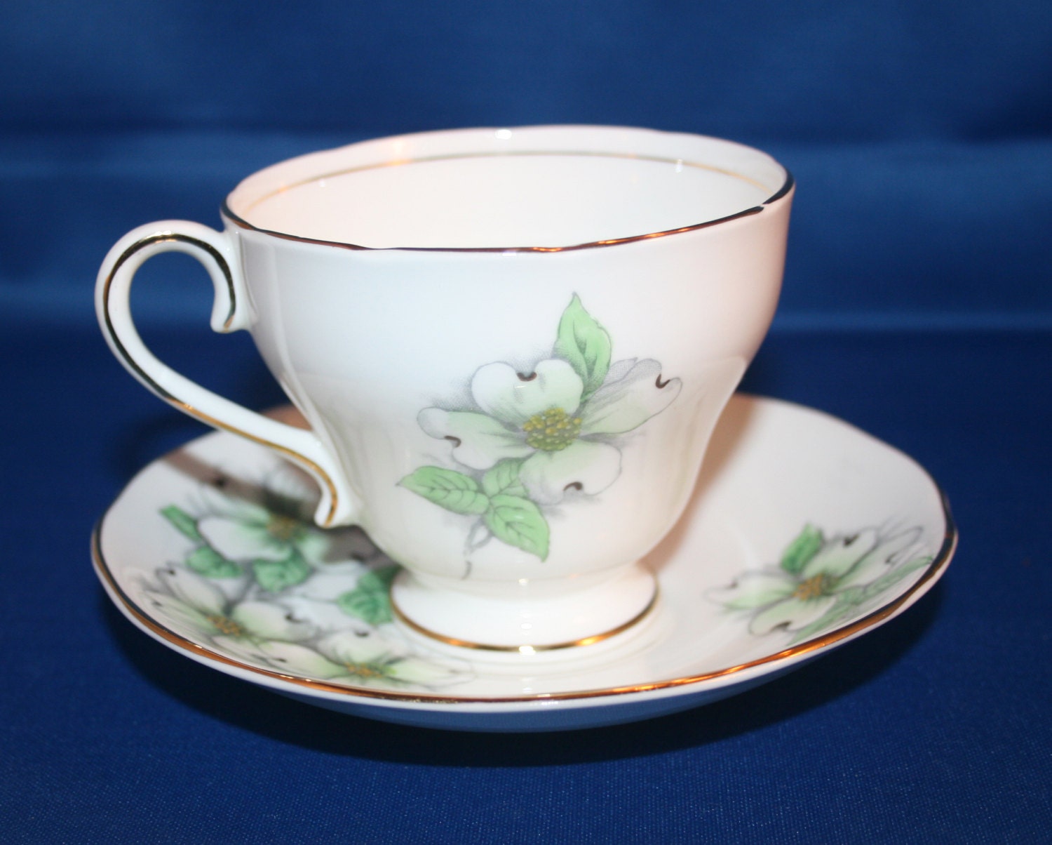  Vintage  JONROTH Salisbury American  Dogwood Teacup and 