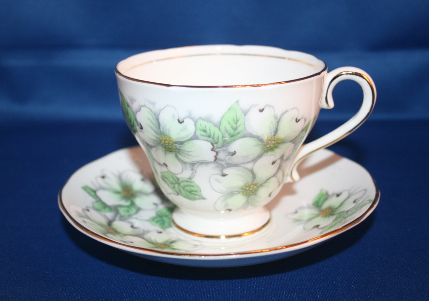  Vintage  JONROTH Salisbury American  Dogwood Teacup and 