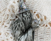 Vintage Wizard Brooch by J.J. Vintage Wizard Brooch by J.J.