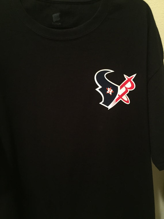 Houston Pride Houston Texans Rockets Astros Logo by ...