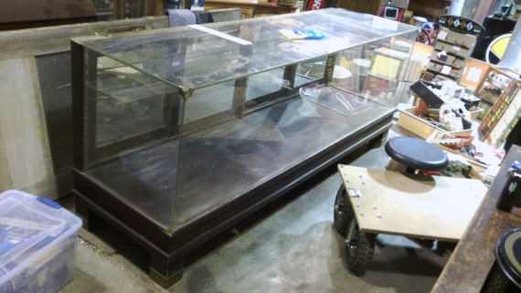 Antique Vintage Floor Showcase Display Case Counter Store Antique Vintage Floor Showcase Display Case Counter Store