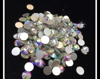 Loose Rhinestone Packs/ Swarovski Shine Rhinestones/ (Clear, AB) #0167
