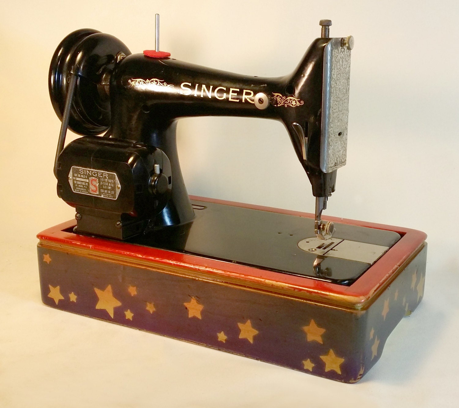Custom Classic 99 Wood Sewing machine base for