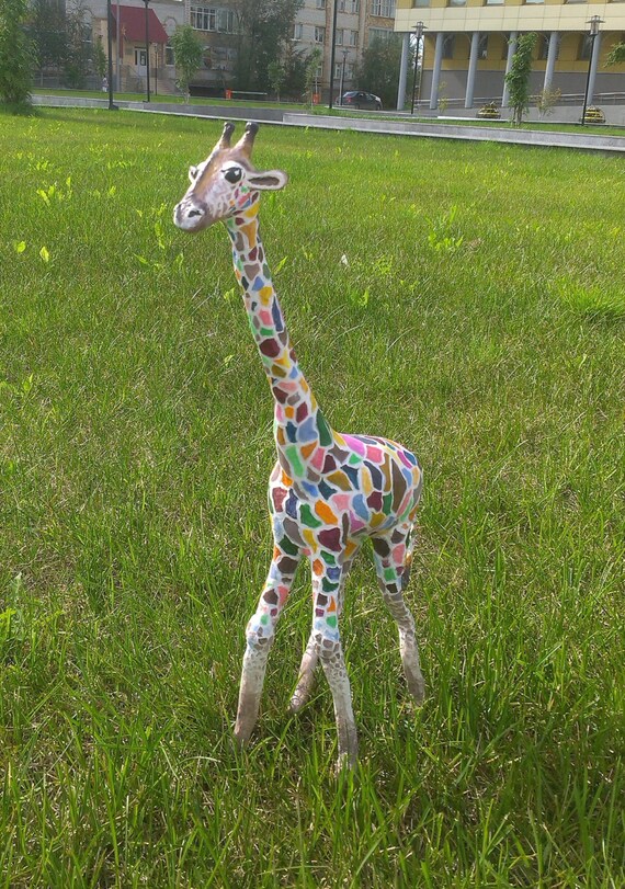 Giraffe gift giraffe giraffe papier mache giraffe statue