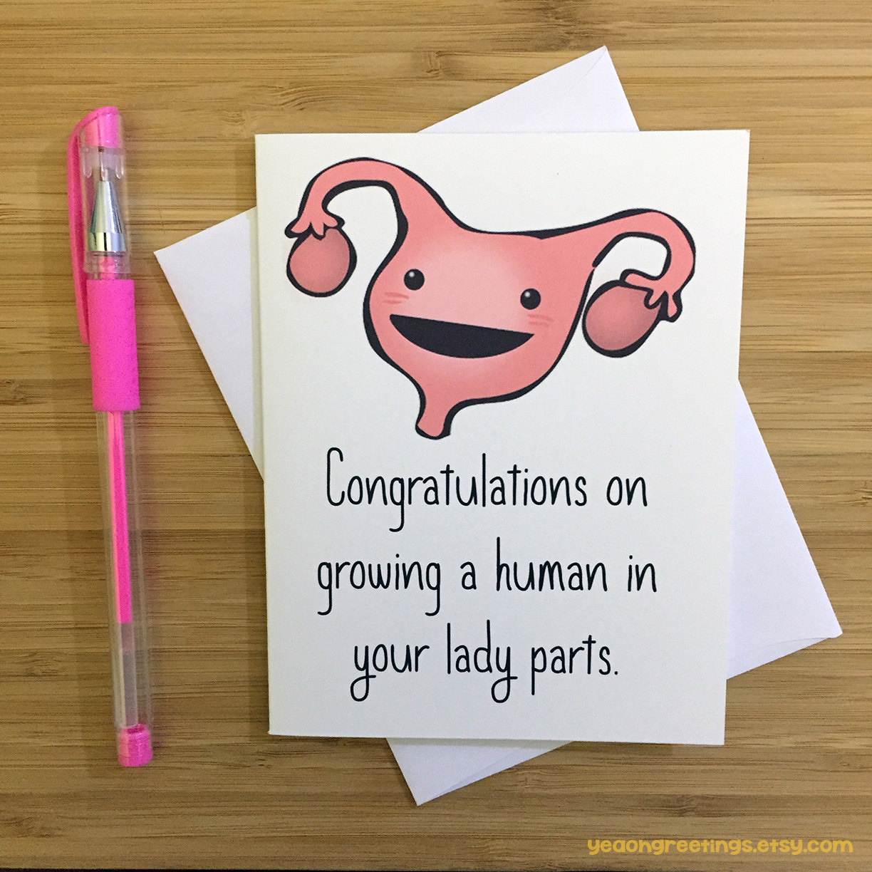 Funny Maternity Wishes : Peachy Antics Funny Maternity Leave Card Work ...