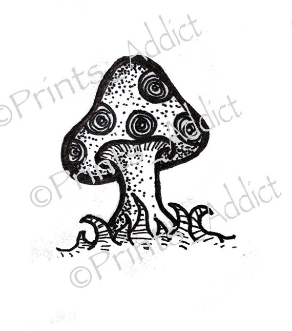 Mushroom Tattoo Design Mushroom Tattoo Art Shroom Tattoo