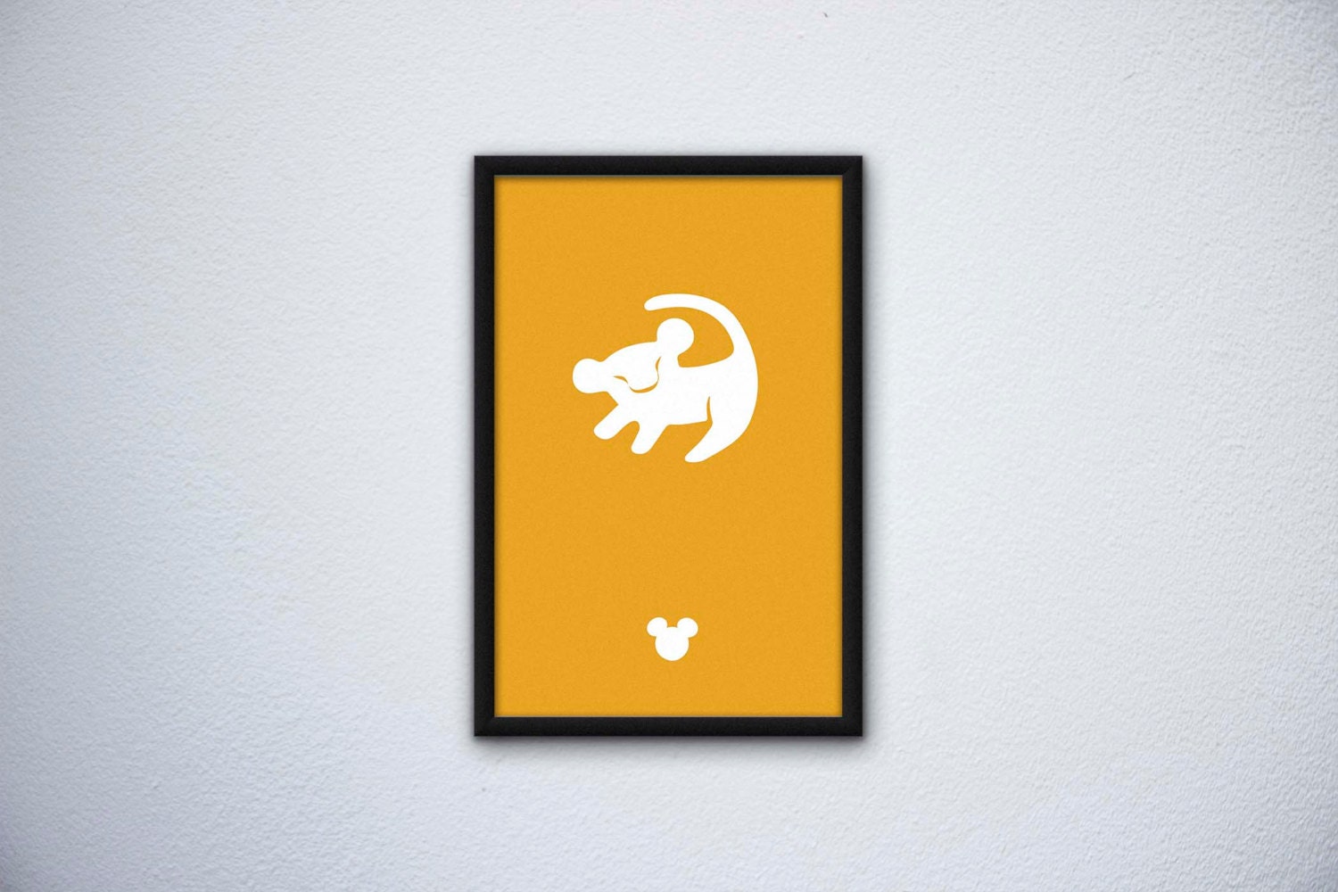 Minimalist Lion King Poster by KillJB on Etsy