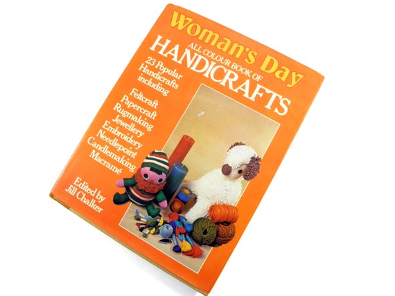 1978 Woman S Day All Colour Book Of Handicrafts Hardcover