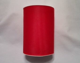 Red Tulle, Red Tulle Roll, Red Tulle 100 yards, 6 inch tulle, 6 inch tulle roll, Tulle, Tulle Fabric, Tutu Tulle, Wedding Tulle, tutu supply