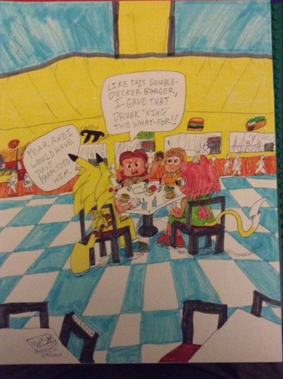 Colored Commissions from the Original Creator of Sonichu and Rosechu