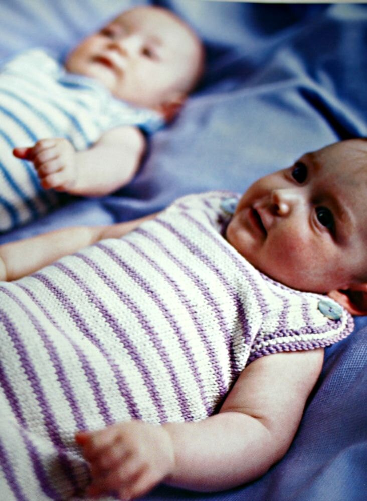 Baby Knitting Patterns Double Knits Pairs of Patterns for