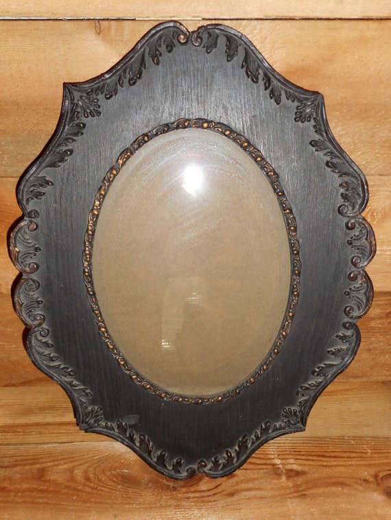 Antique Wood Veneer Picture Frame Hand Made Antique Rustic
