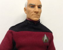 Vintage Captain Jean-Luc Picard Star Trek Doll