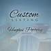 Reserved for Christopher - Goblet and tankard, personalized gifts, handmade stoneware by hughes pottery