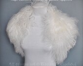 Items similar to Free Shipping Wedding Bolero, Wrap, Cape Real ...