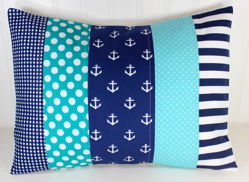 Nursery Pillow Cover Throw Pillow Cover Anchor Nursery