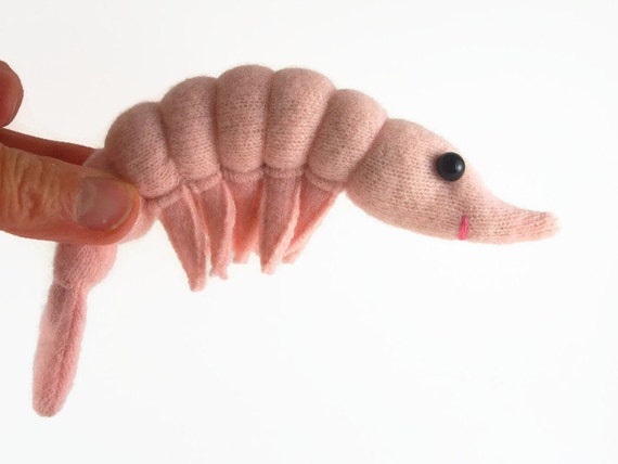 shrimp cuddly toy