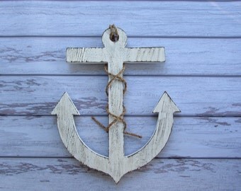 19 Inch Anchor. Large Anchor. Nautical Anchor. Beach Anchor. Beach Decor. Lake Decor. Nautical Decor. Coastal Decor. Made To Order