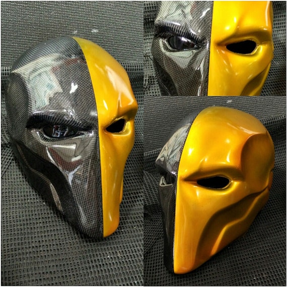 Deathstroke Double Eye Helmet by UratzStudios on Etsy