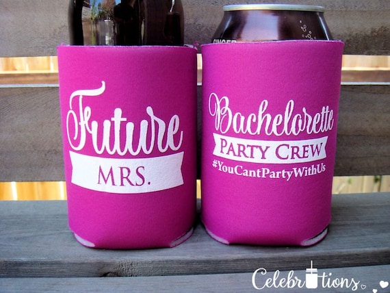 Bachelorette Koozies Bachelorette Favors By Celebr8tions On Etsy 2712