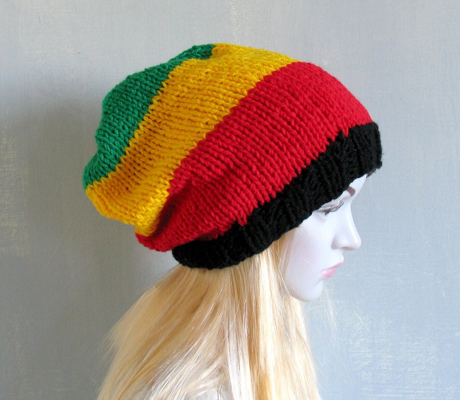 Unisex Rasta Hat Dreadlocks Hat Bob Marley Hat Women Hat