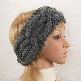 Hand knit & crochet hats headbands scarves by SandyCoastalDesigns
