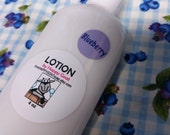 BLUEBERRY 4oz Lotion Purse Size-Goat Milk LOTION by Happy Goat