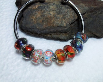 20 Gorgeous Lampwork Beads In 4 Designs