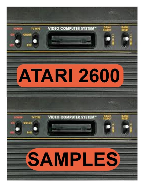 Atari 2600 Audio Sample Library over 1600 sounds and beats