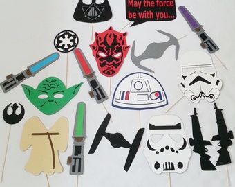 18 pc* Star Wars photo booth prop set