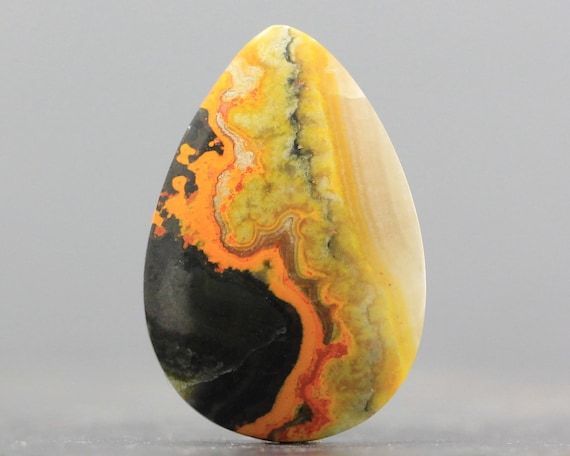 Bumblebee Agate Natural Stone by cabaddict on Etsy