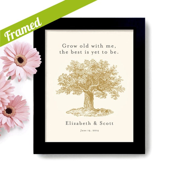 Engagement Gift Personalized Unique Wedding Gift for Couples Tree ...
