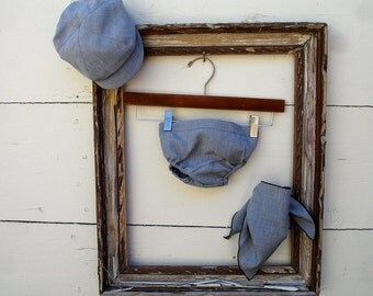 Cake smash outfit, boys grey cake smash, Boy Diaper Cover, Newsboy Hat, photo prop, newsboy set, hat and diaper cover, newsboy set, newsboy