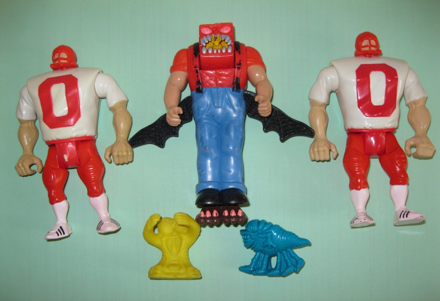 Ghostbusters lot football players ghosts bat man 80s 90s