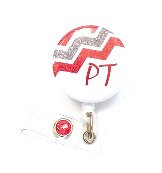 Physical Therapist Badge Reel Physical Therapy Gift