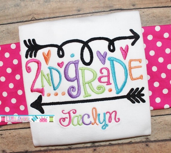 back to school shirts for 2nd grade